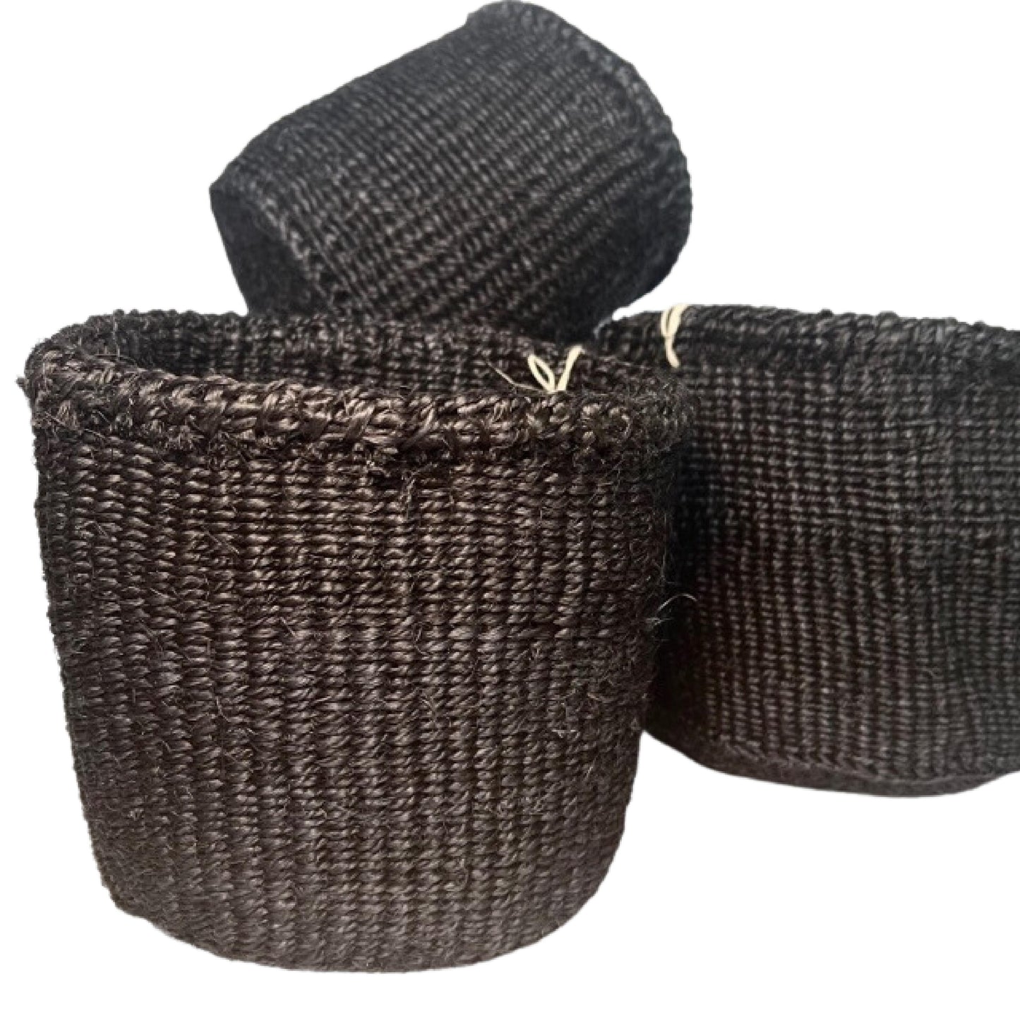Noire Natural Woven Basket