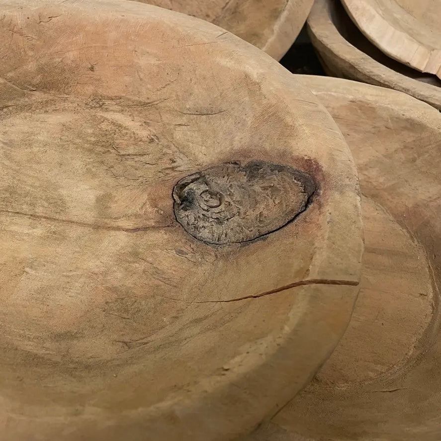 Rustic Aged Dough Bowl