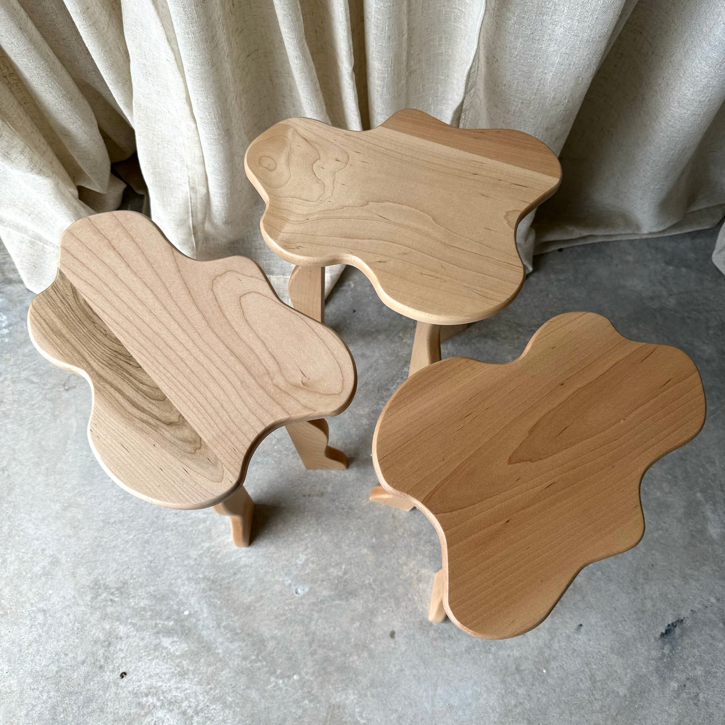 Whimsy Drink Table in Natural