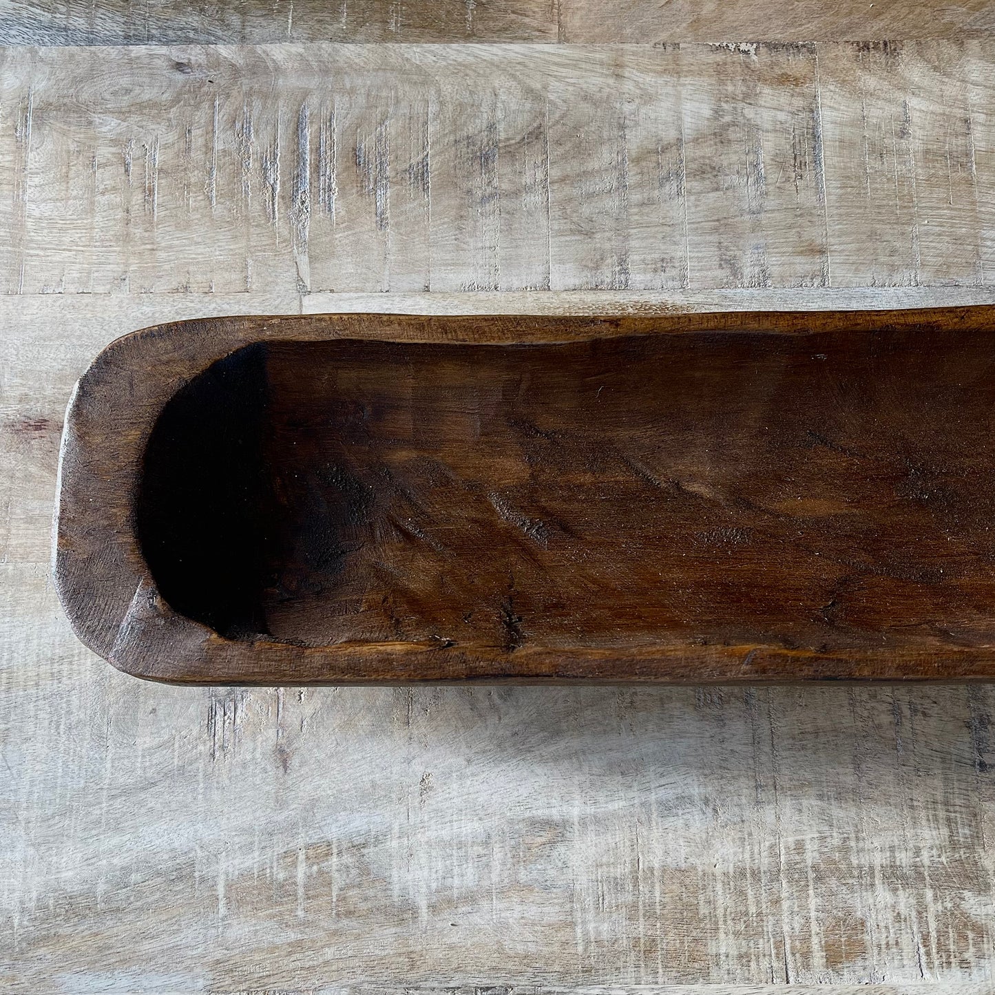 XL Rustic Aged Dough Bowl