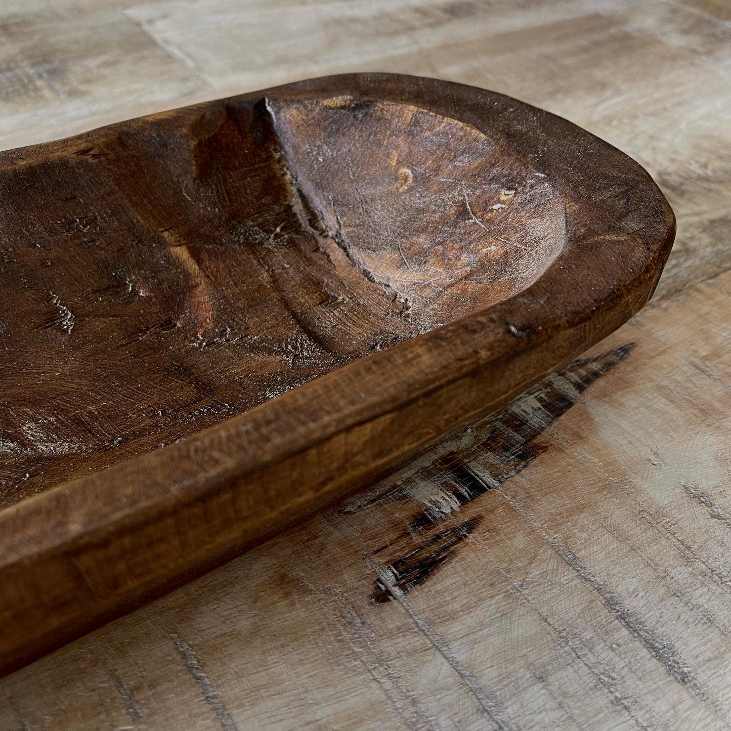 XL Rustic Aged Dough Bowl