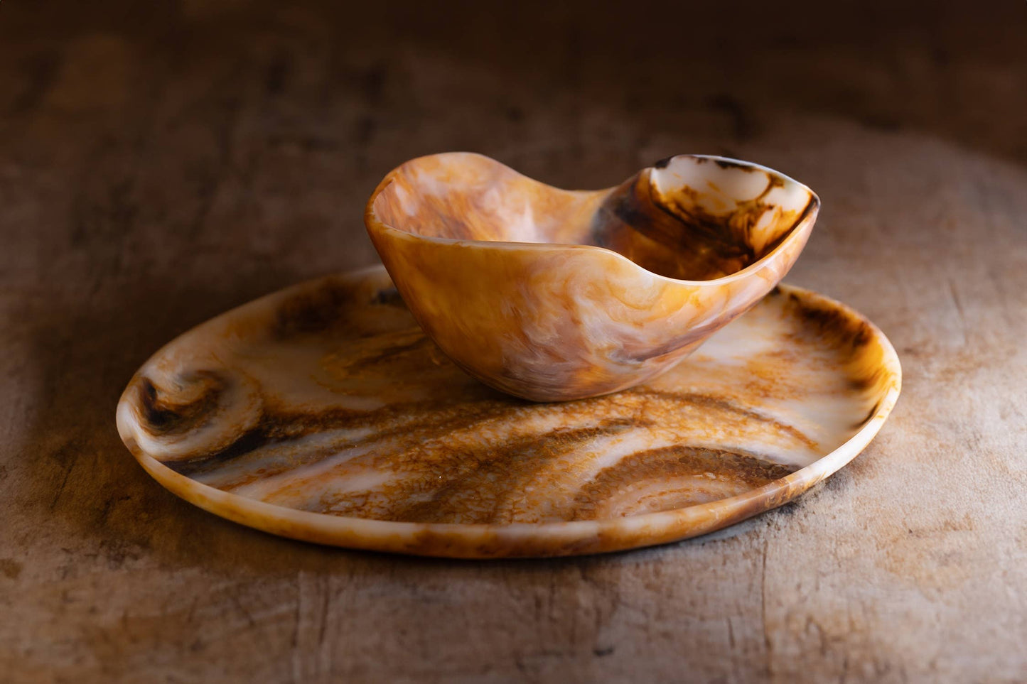 Tortoiseshell Fruit Bowl