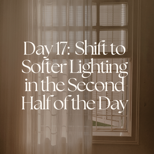Day 17: Shift to Softer Lighting in the Second Half of the Day