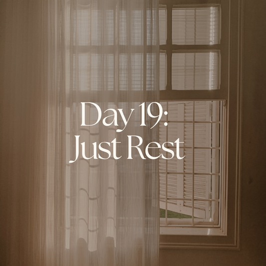 Day 19: Just Rest