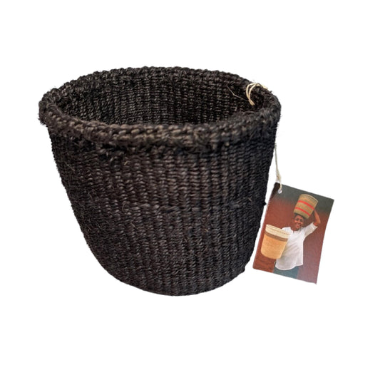 Noire Natural Woven Basket