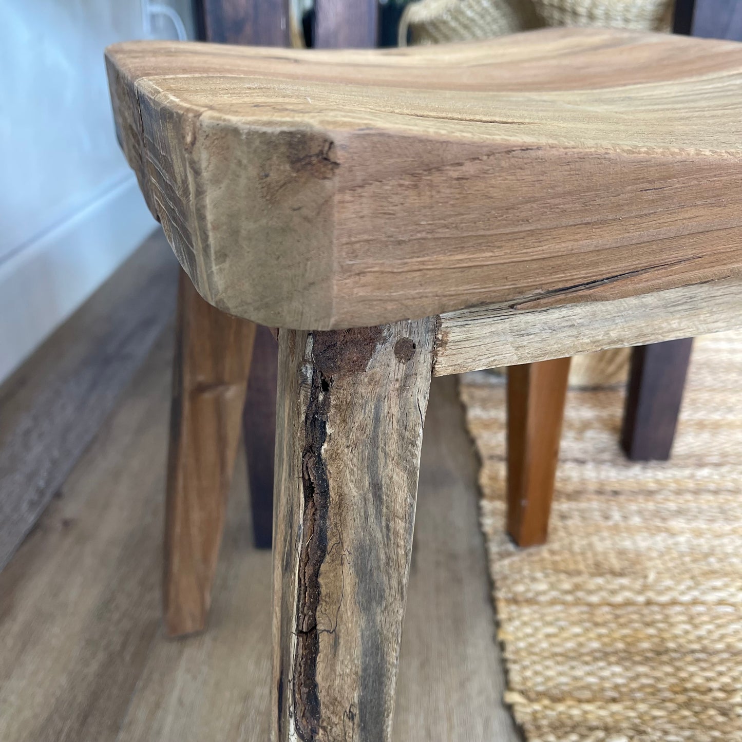 Reclaimed Wood Stool