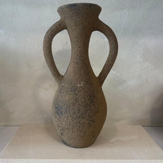 Handled Hourglass Vase
