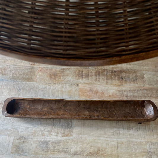 XL Rustic Aged Dough Bowl