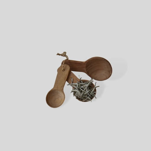 Mini Teakwood Measuring Set